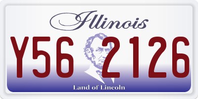IL license plate Y562126