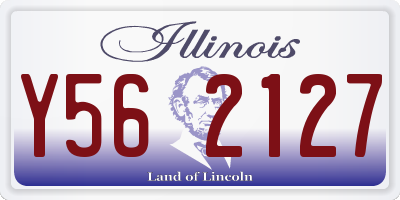 IL license plate Y562127