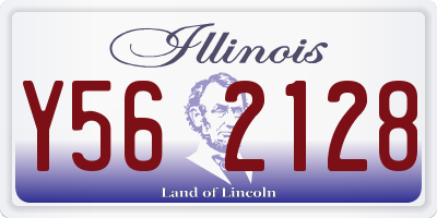 IL license plate Y562128