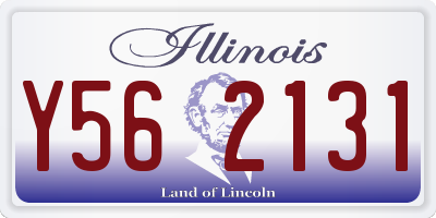 IL license plate Y562131