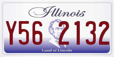IL license plate Y562132
