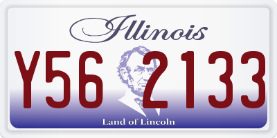 IL license plate Y562133