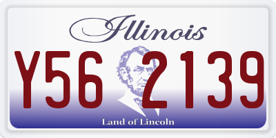 IL license plate Y562139
