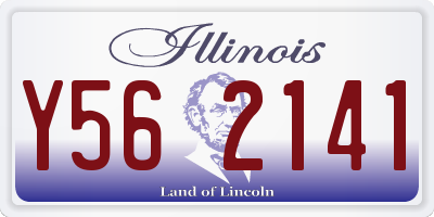 IL license plate Y562141