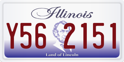 IL license plate Y562151