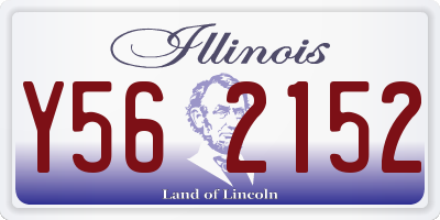 IL license plate Y562152
