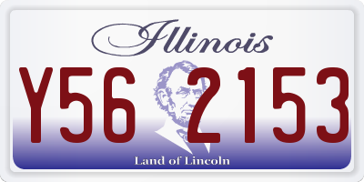 IL license plate Y562153