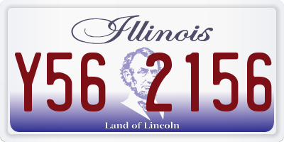IL license plate Y562156