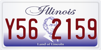 IL license plate Y562159