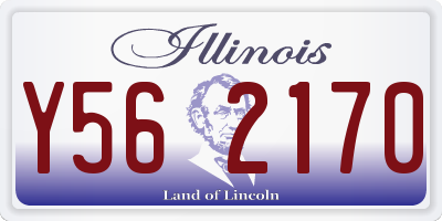 IL license plate Y562170