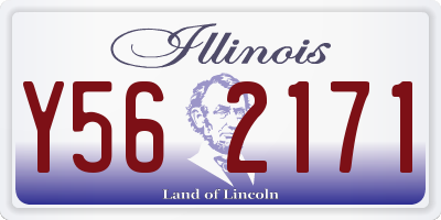 IL license plate Y562171