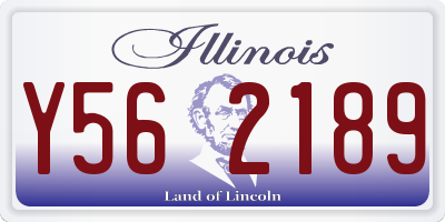 IL license plate Y562189