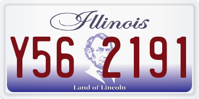 IL license plate Y562191