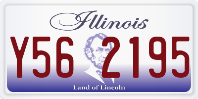 IL license plate Y562195