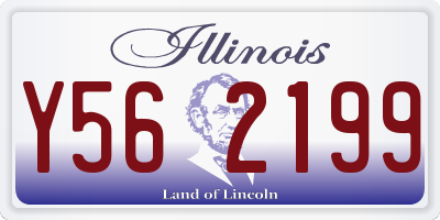 IL license plate Y562199