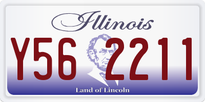 IL license plate Y562211