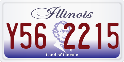 IL license plate Y562215