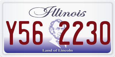 IL license plate Y562230
