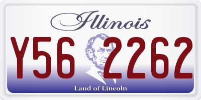IL license plate Y562262