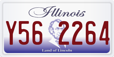 IL license plate Y562264