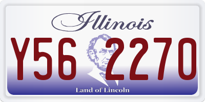 IL license plate Y562270
