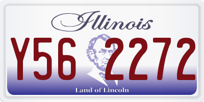 IL license plate Y562272
