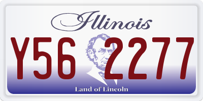 IL license plate Y562277