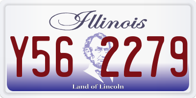 IL license plate Y562279