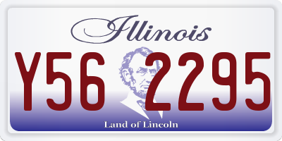 IL license plate Y562295