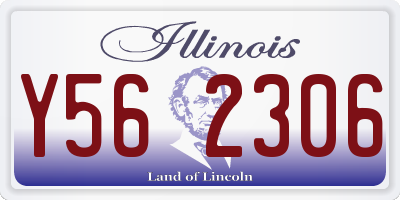 IL license plate Y562306