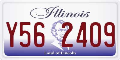 IL license plate Y562409