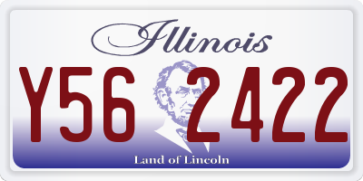 IL license plate Y562422