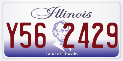 IL license plate Y562429