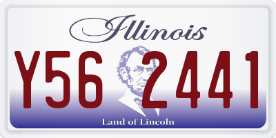 IL license plate Y562441