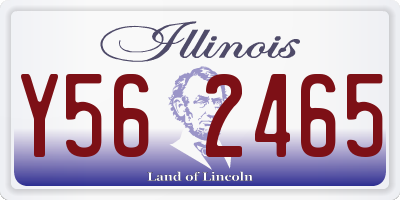 IL license plate Y562465