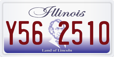 IL license plate Y562510