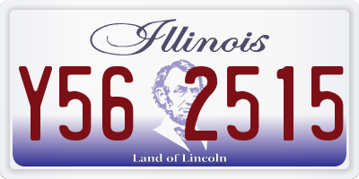 IL license plate Y562515