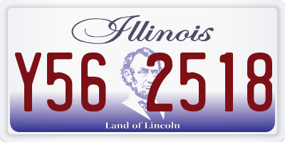 IL license plate Y562518
