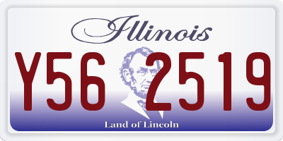 IL license plate Y562519