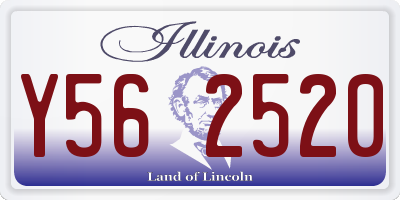 IL license plate Y562520