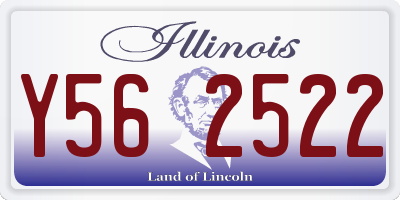 IL license plate Y562522