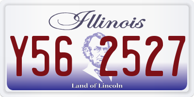 IL license plate Y562527