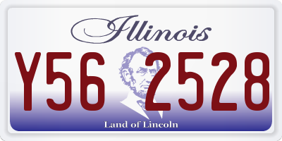 IL license plate Y562528
