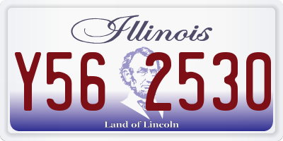 IL license plate Y562530