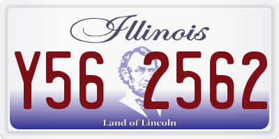 IL license plate Y562562