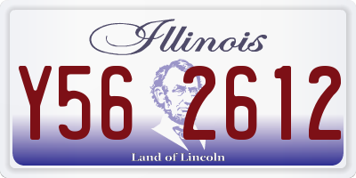IL license plate Y562612