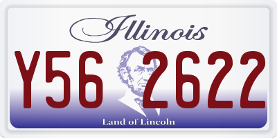 IL license plate Y562622