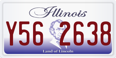 IL license plate Y562638