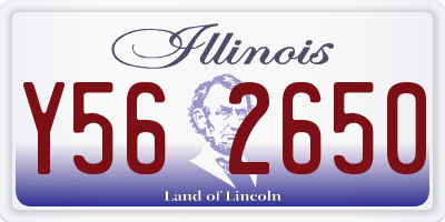 IL license plate Y562650