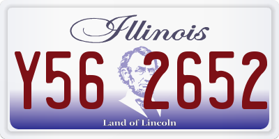IL license plate Y562652